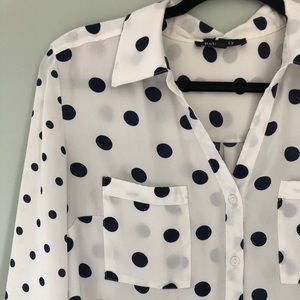 Polka Dot Blouse